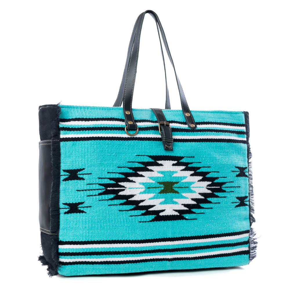 Riverbend Serape Weekender Bag - Myra USA