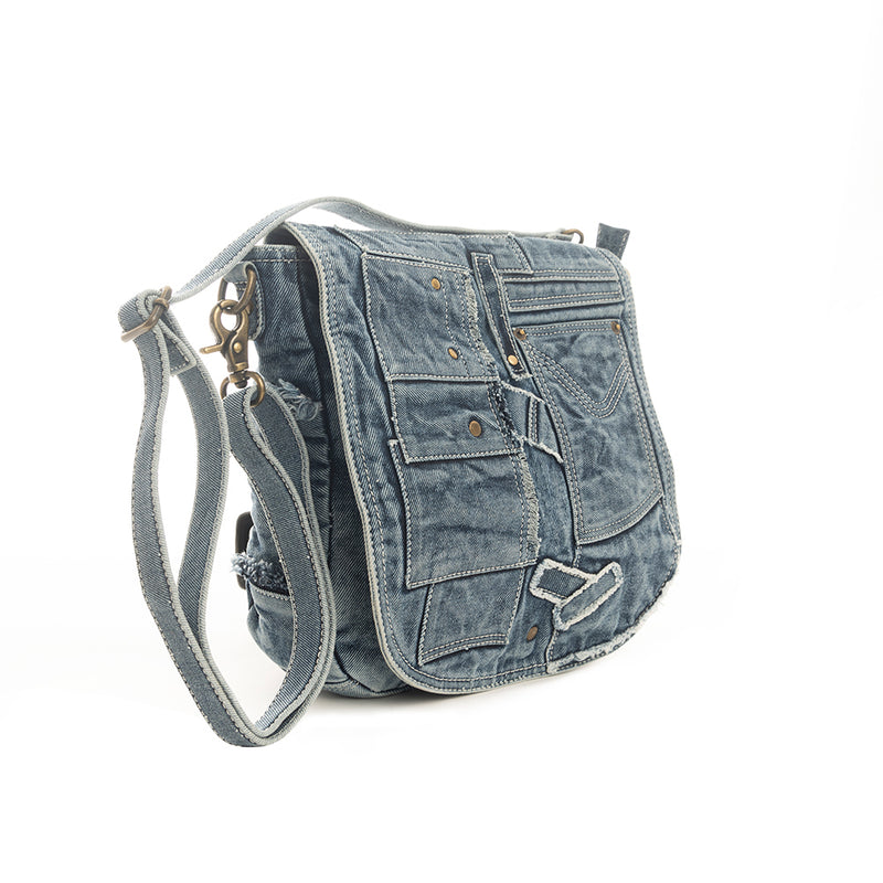 Vaqueros Azules Shoulder Bag