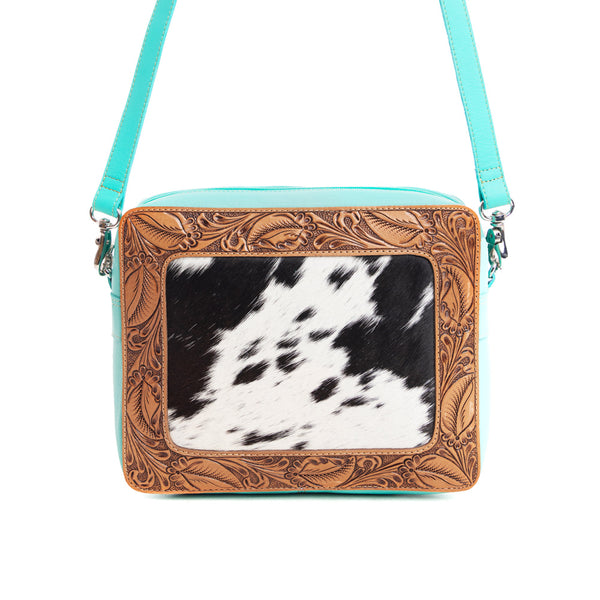 Highstone Small Hand-Tooled Bag - Myra USA