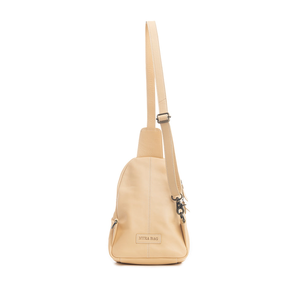 Glorietta Sling Bag In Desert Sand - Myra USA