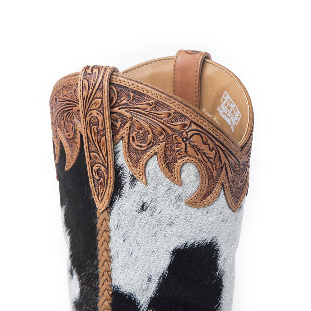 Adelaide Hair-On High Top Boots - Myra USA