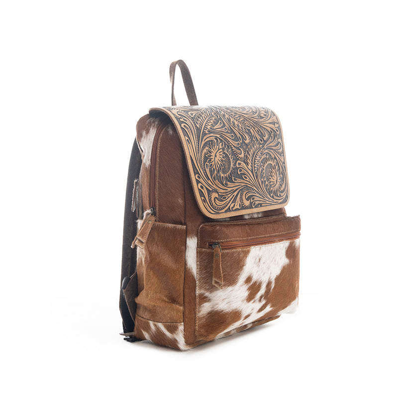 Hillside Creek Hand-Tooled Bag