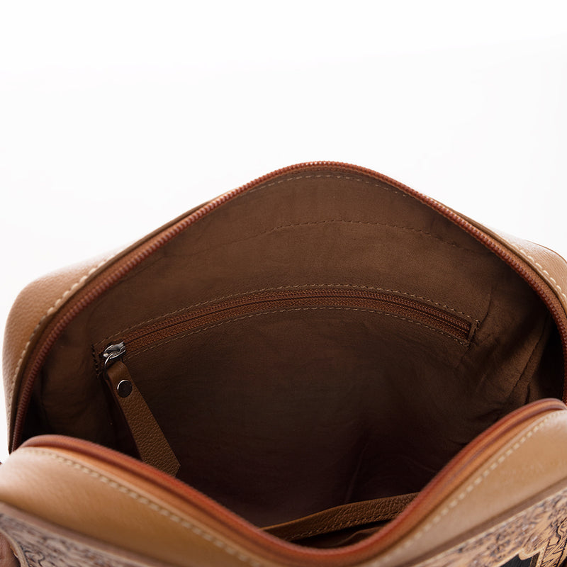 Mirage Trail Hand-Tooled Bag