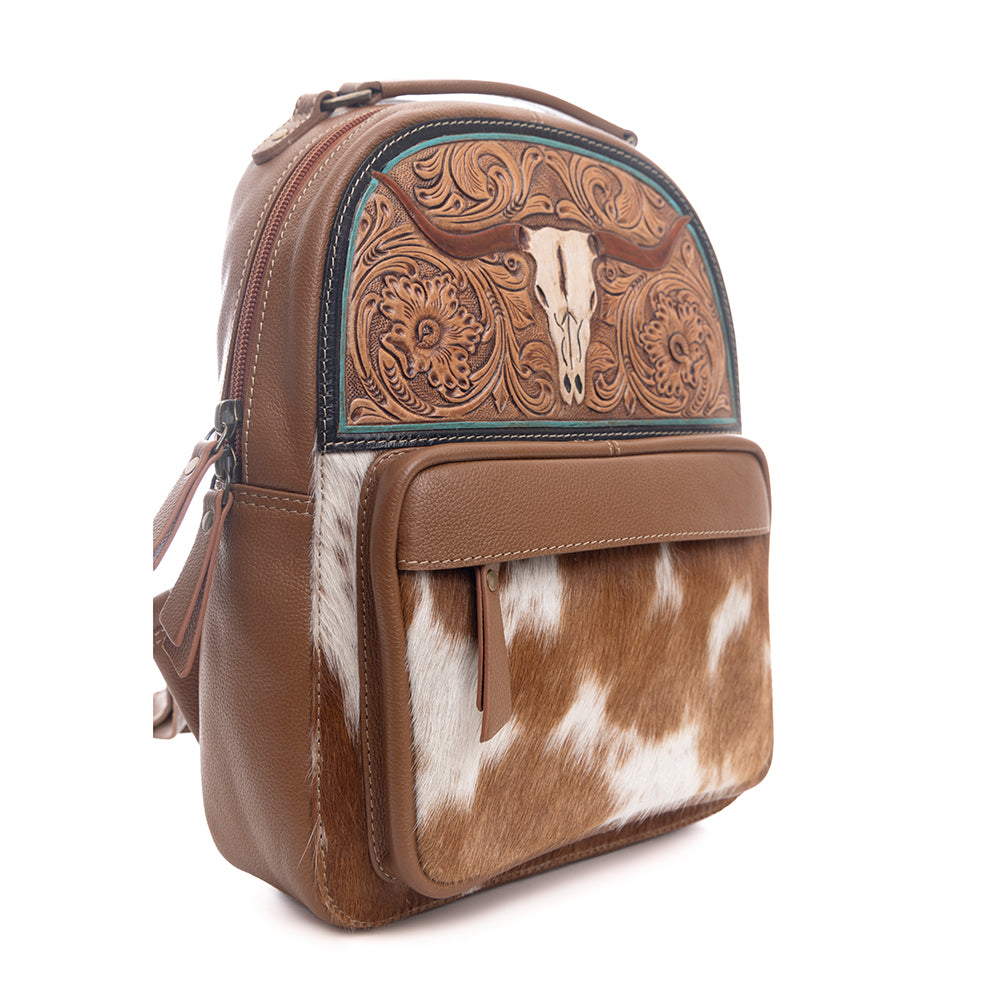 Steer Creek Hand-Tooled Bag - Myra USA