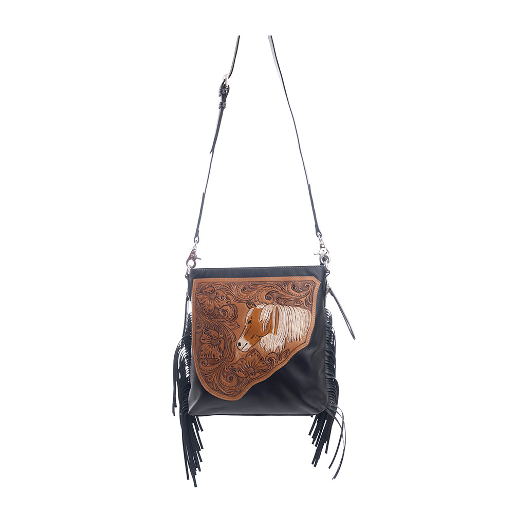Stallion Spirit Hand-Tooled Bag - Myra USA