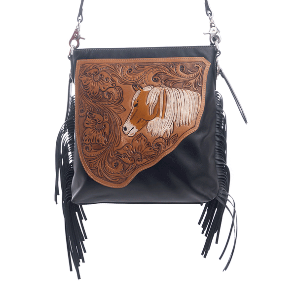 Stallion Spirit Hand-Tooled  Bag