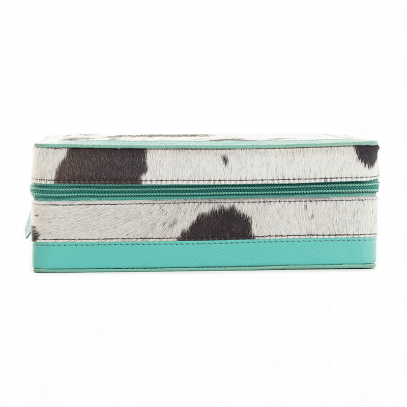 Tennison Charm Jewelry Box in Teal