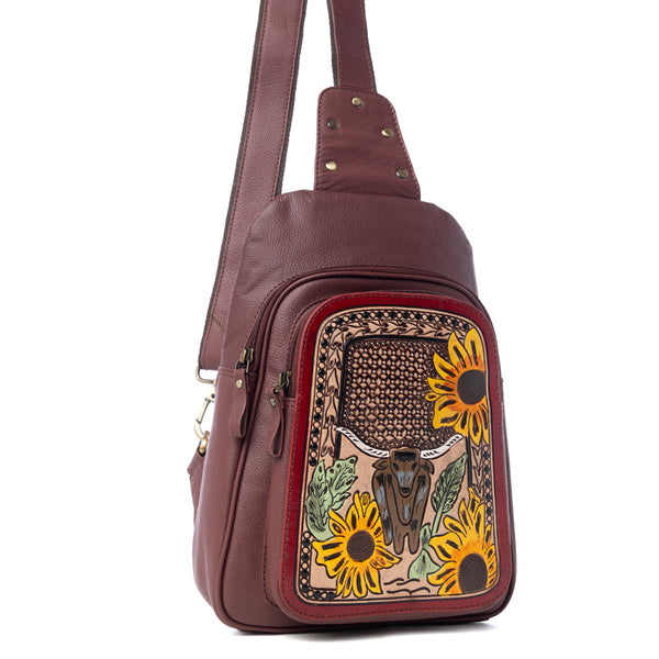 Sunflower Steer Sling Bag - Myra USA