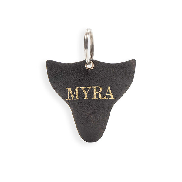 Dusty Winds Hand-tooled Leather Key Fob - Myra USA