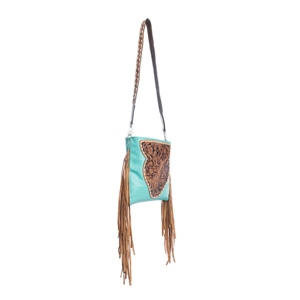 Terra Donna Concealed-Carry Bag in Turquoise - Myra USA