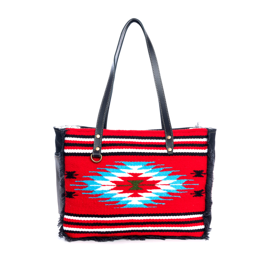 Algodones Small Bag in Red - Myra USA