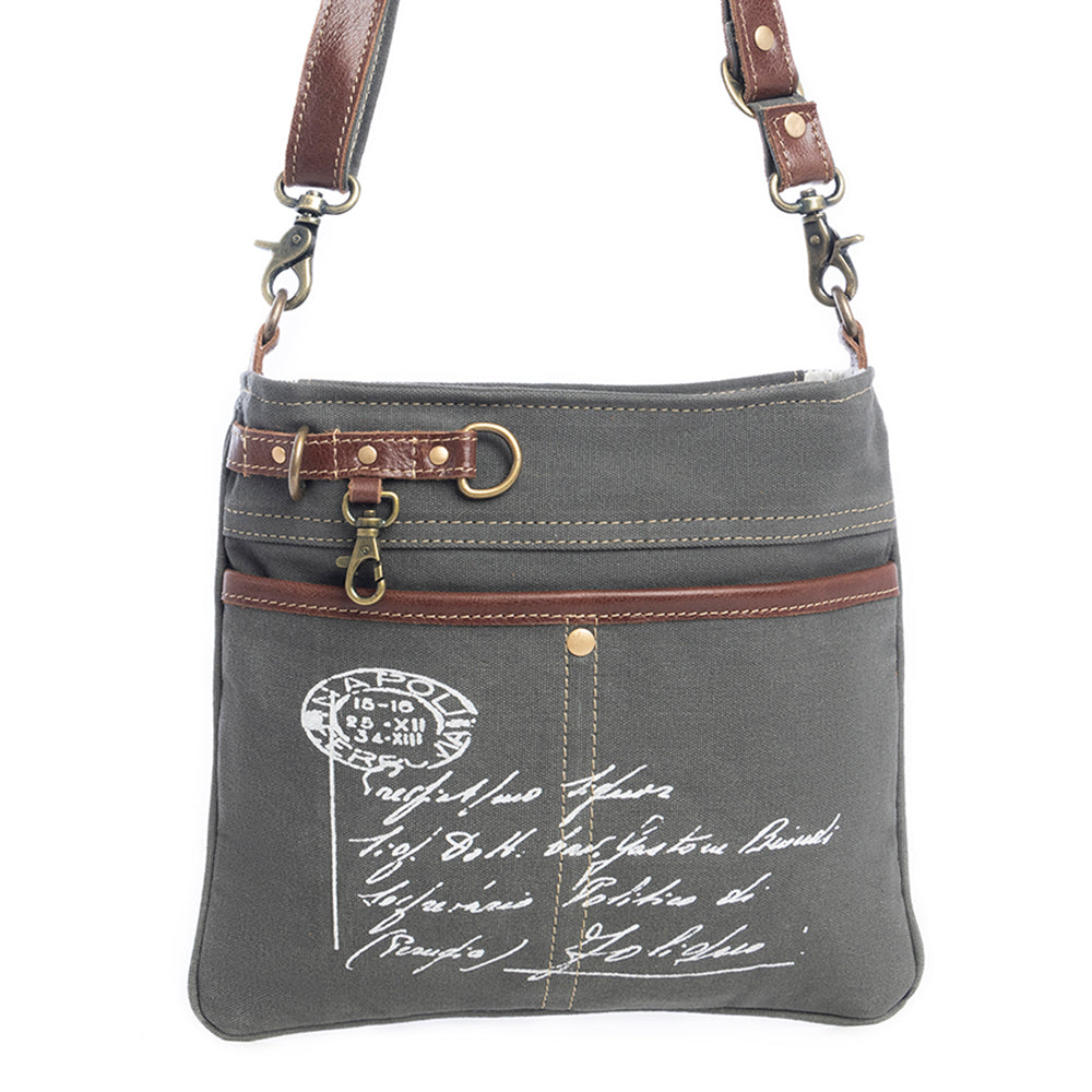Quill Pen in Hand Small Crossbody Bag - Myra USA