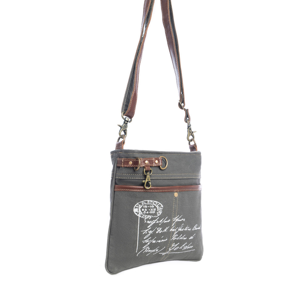 Quill Pen in Hand Small Crossbody Bag - Myra USA
