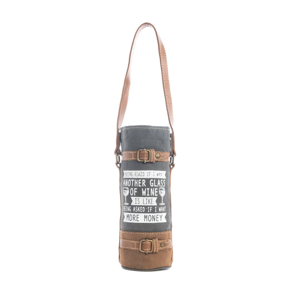 Another Glass Wine Bottle Bag - Myra USA