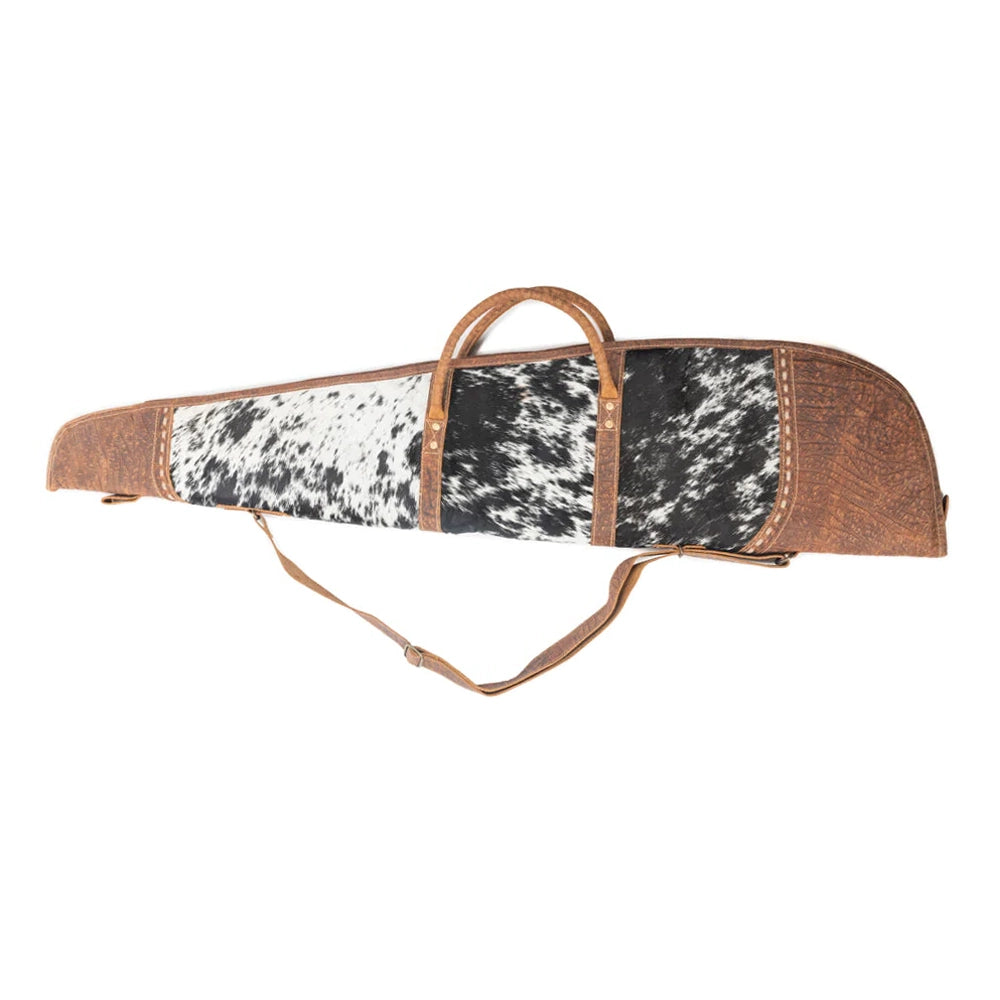 Wildhorn Hunter’s Leather Rifle Case in Smoky Hide