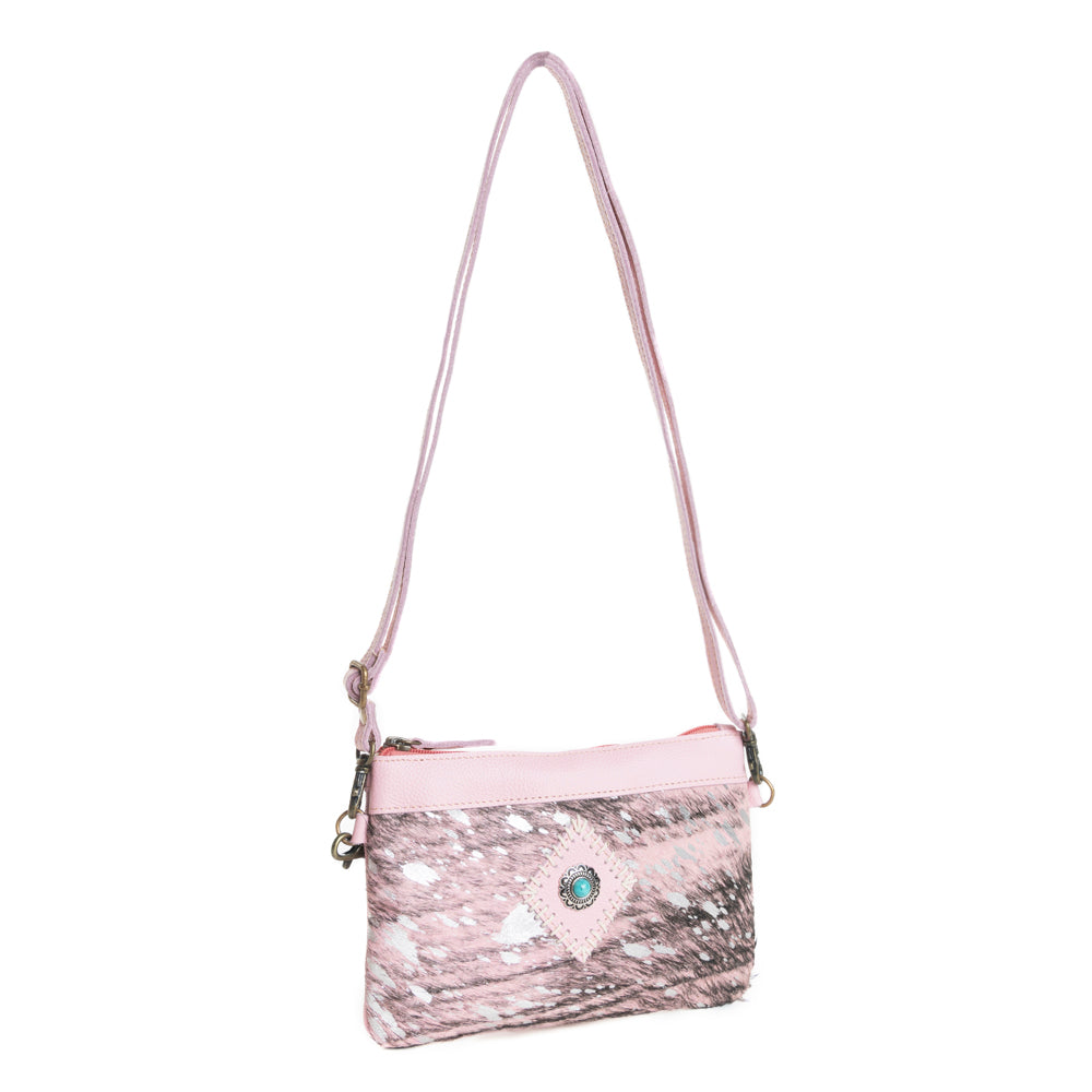 Eye of the Goddess Crossbody Bag in Rose - Myra USA