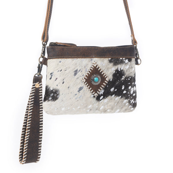 Eye of the Goddess Crossbody Bag in Black - Myra USA