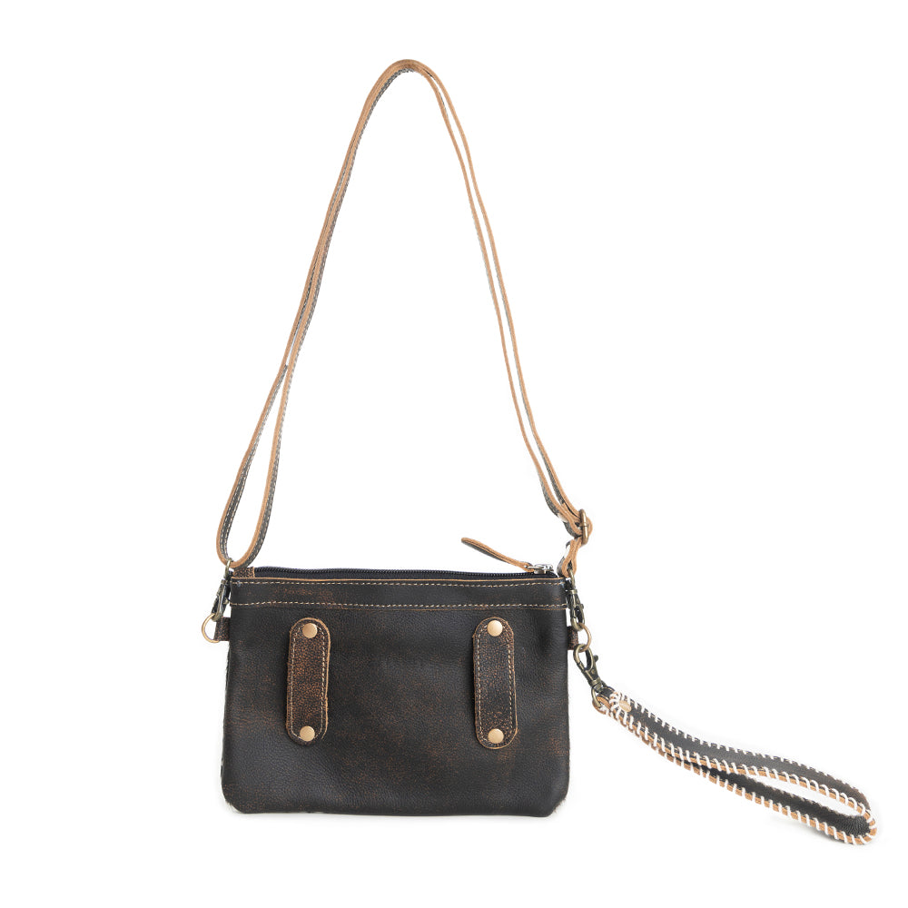 Eye of the Goddess Crossbody Bag in Black - Myra USA