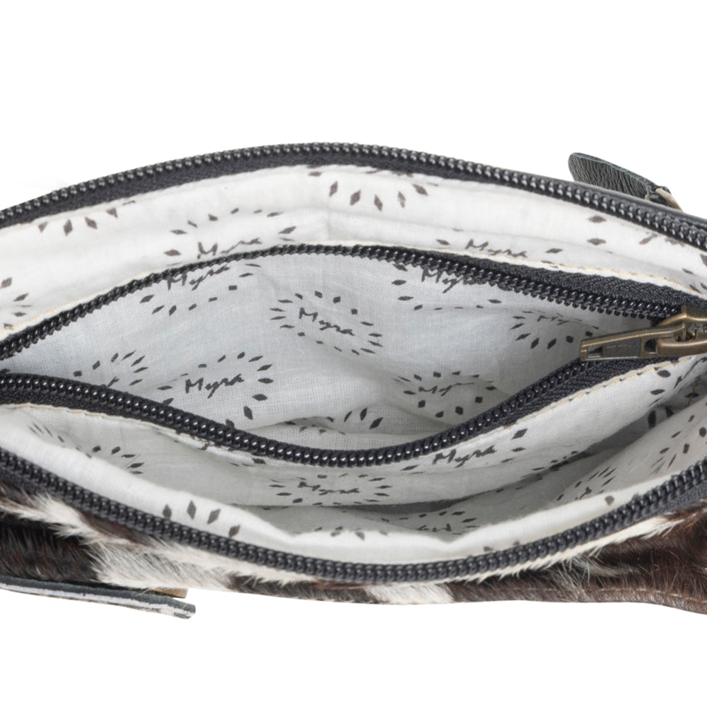 Wild Chic Phone Case Bag in Black & White - Myra USA