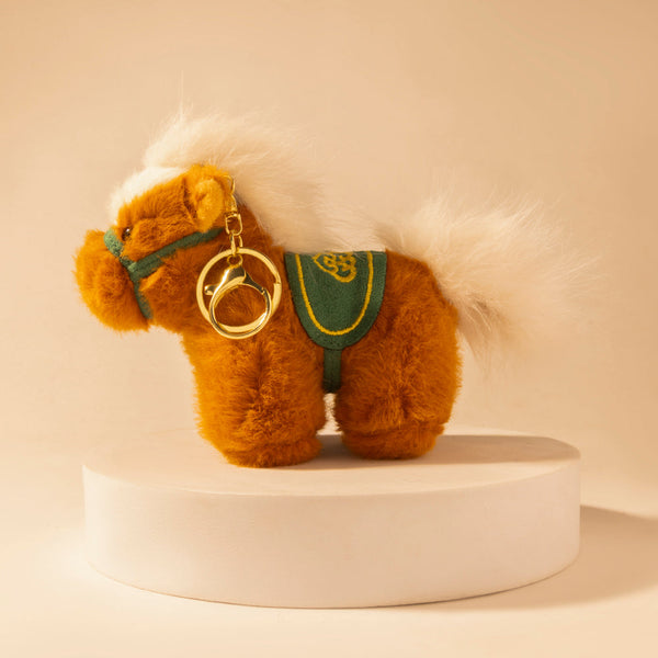 Western Whimsy Horse Bag Charm in Brown - Myra USA