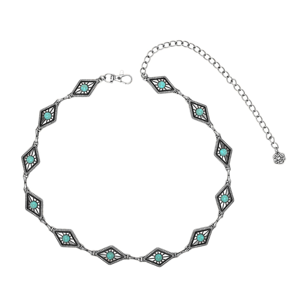Myra Desert damsel Concho Chain Belt for Women - Myra USA