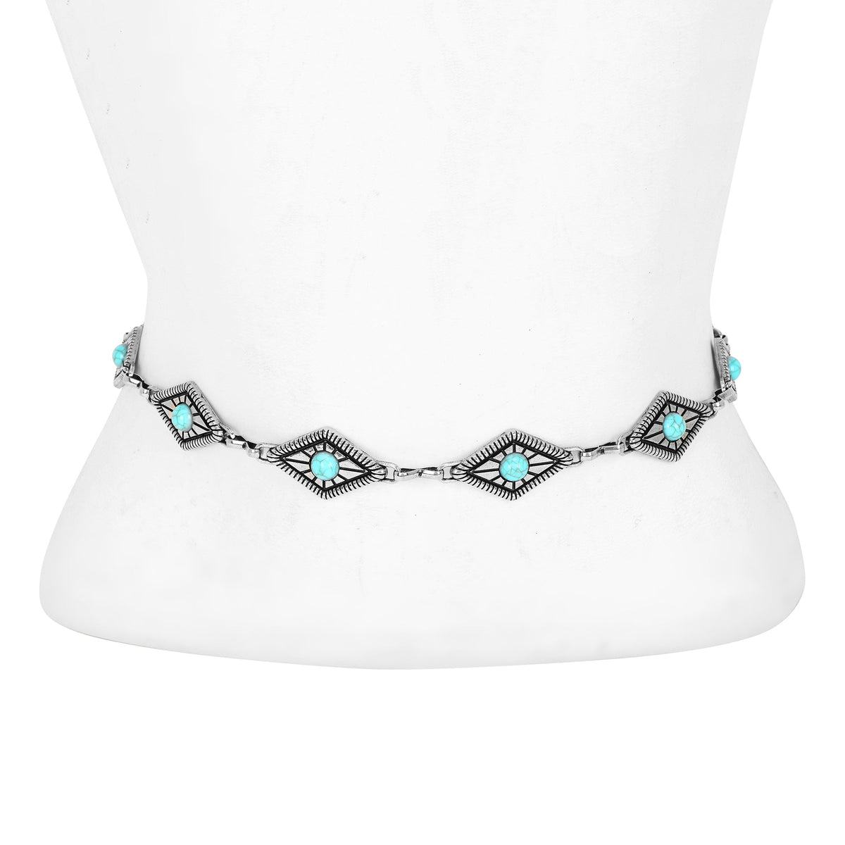 Myra Desert damsel Concho Chain Belt for Women - Myra USA
