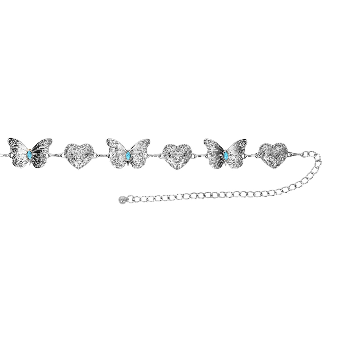 Myra Flutterstone Western Chain Belt for Women - Myra USA