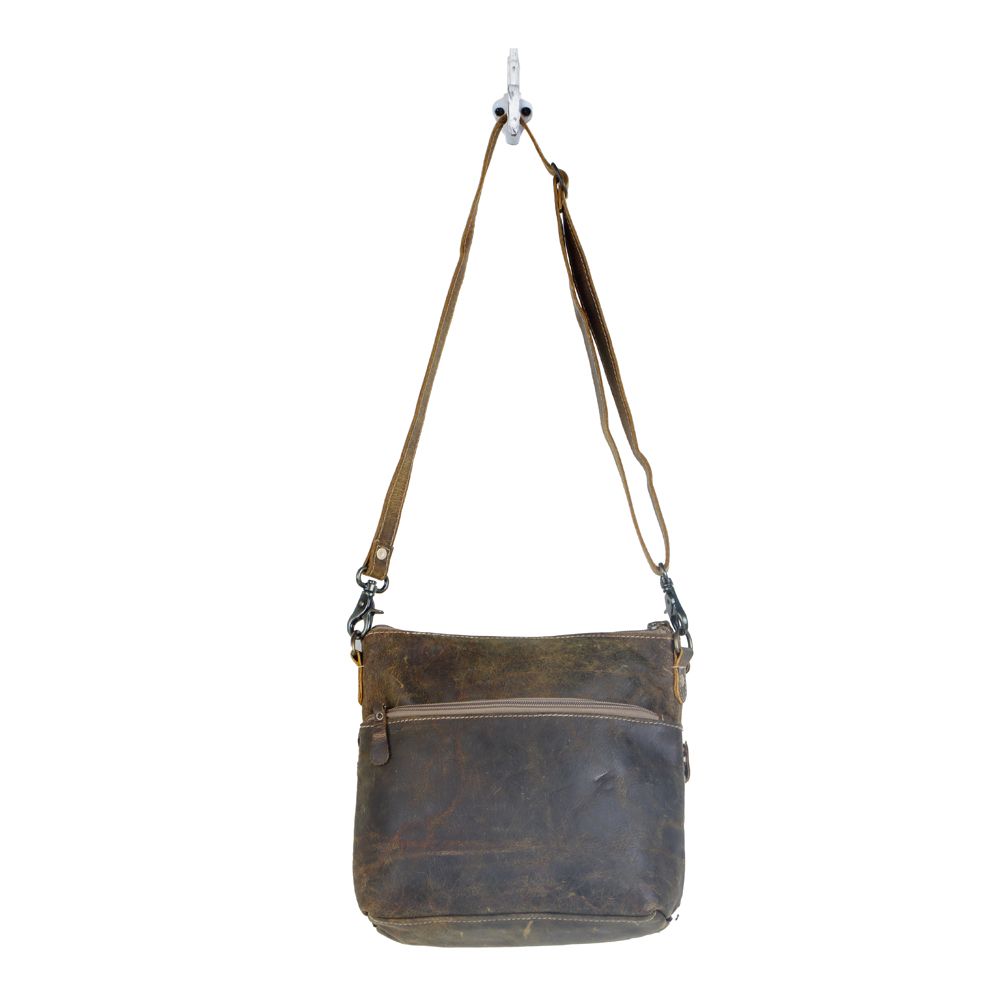 Feline Leather & Hairon Bag - MyraUSA