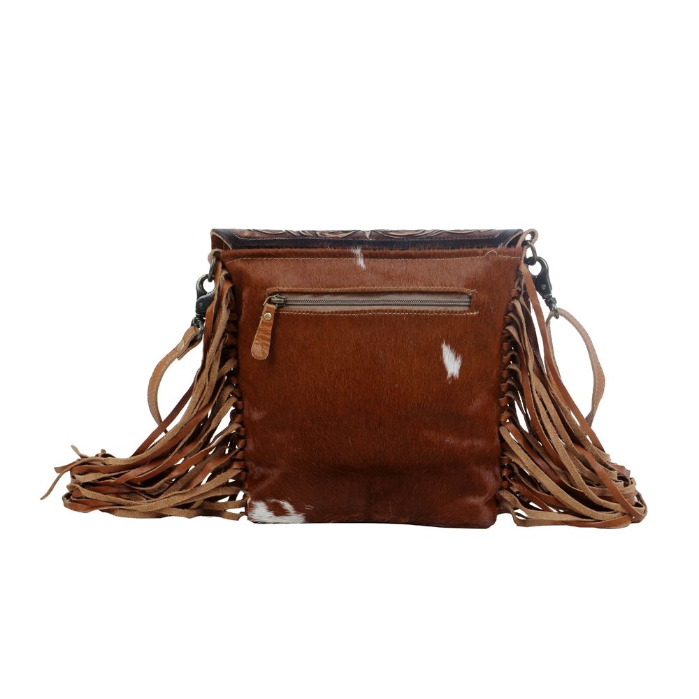 Blossom Hand-Tooled bag - MyraUSA