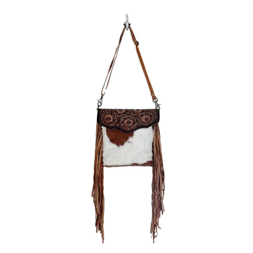 Blossom Hand-Tooled bag - MyraUSA