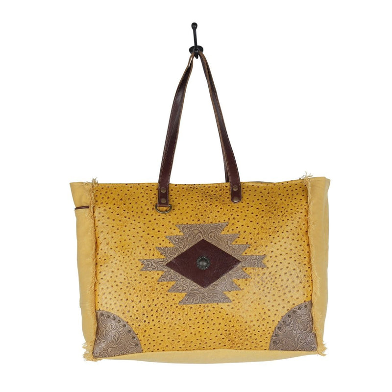Suramya Canvas & Hairon Bag