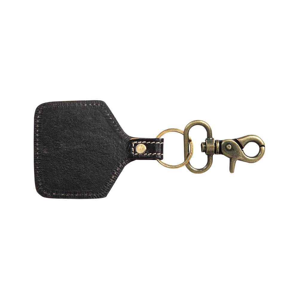 Prairie Grasslands Hand-Tooled  Key Fob - Myra USA