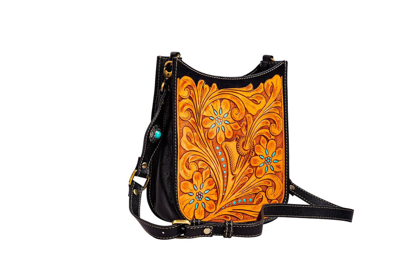 Belle's Peak Hand-tooled Bag