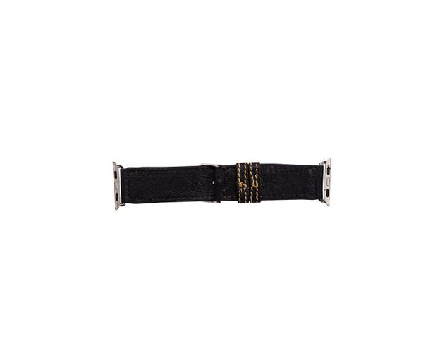 Fox Trail Hand-Tooled Leather Watchband - Myra USA
