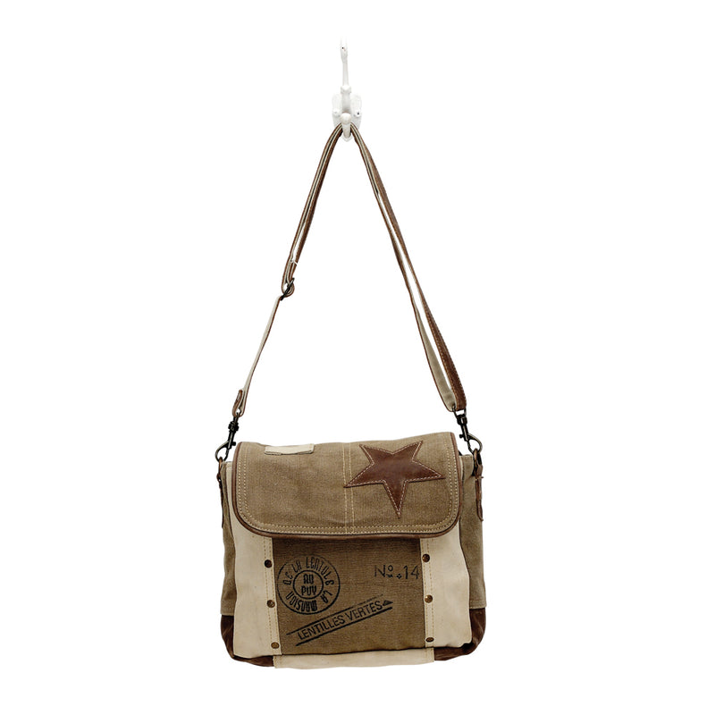 Leather Star Shoulder Bag - Myra Bags