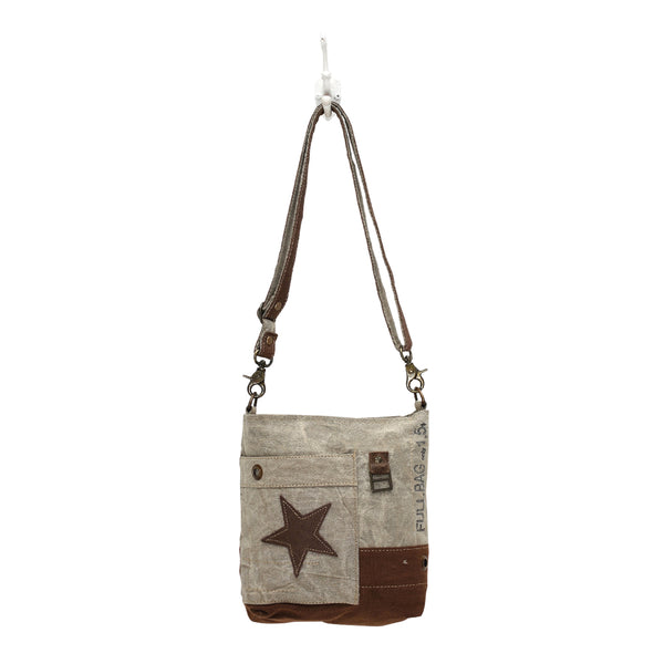 Leather Star Small & Cross Body Bag - Myra Bags