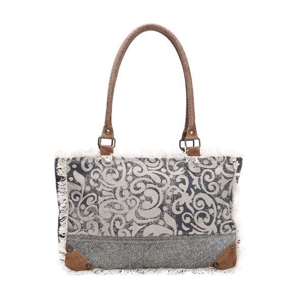 Leaf Print Small Bag - Myra Bags