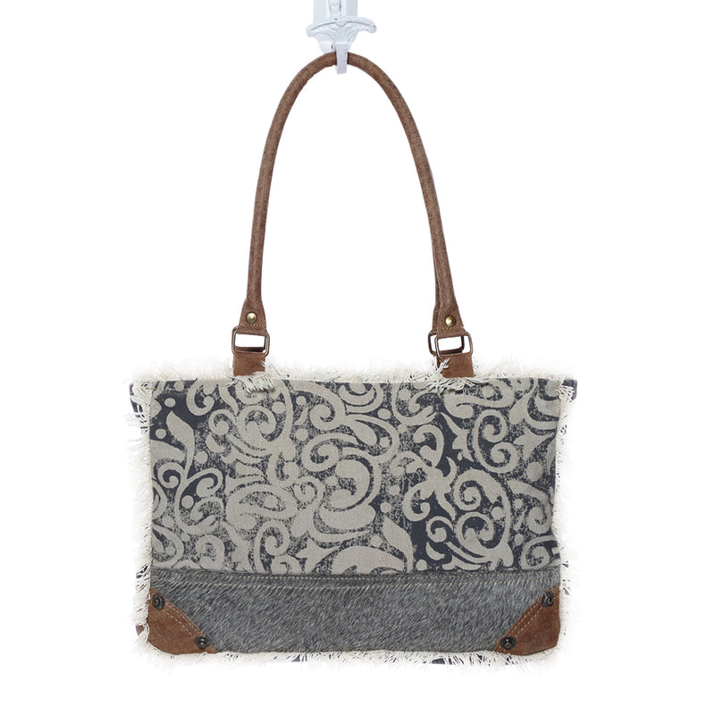 Leaf Print Small Bag - Myra Bags