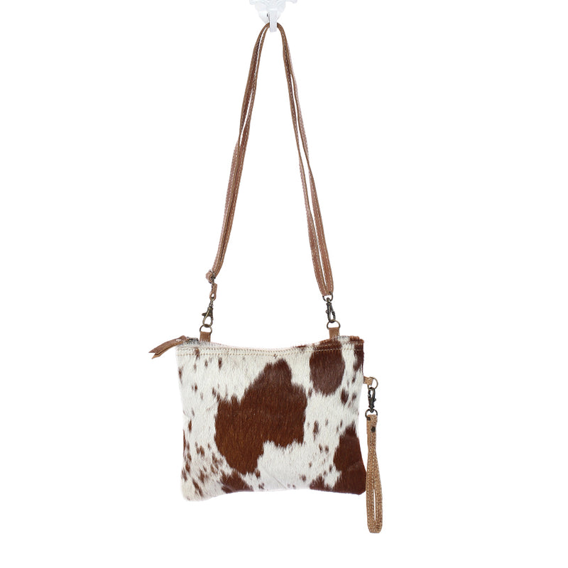 White And Brown Shade Bag - Myra Bags