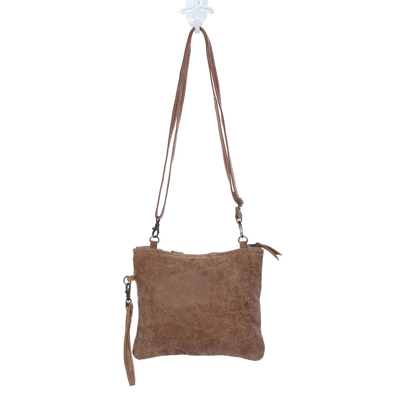 White And Brown Shade Bag - Myra Bags