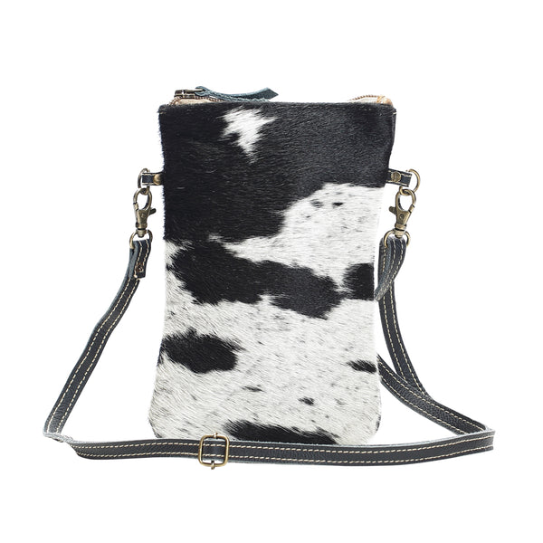 Black And White Cross Body Bag - Myra Bags