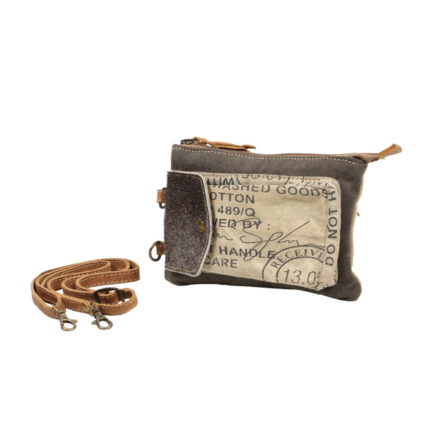 Stamp Pocket Small & Cross Body Bag - Myra Bags