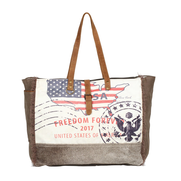 Partisan Weekender Bag - Myra Bags