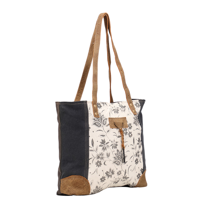 Abstract Key Tote Bag - Myra Bags