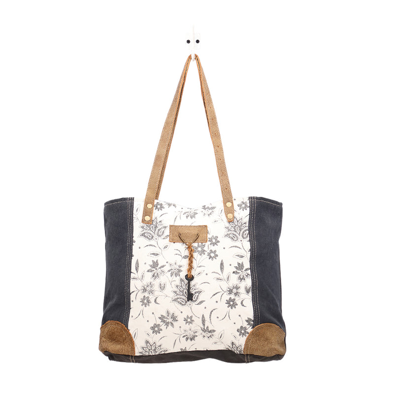 Abstract Key Tote Bag - Myra Bags