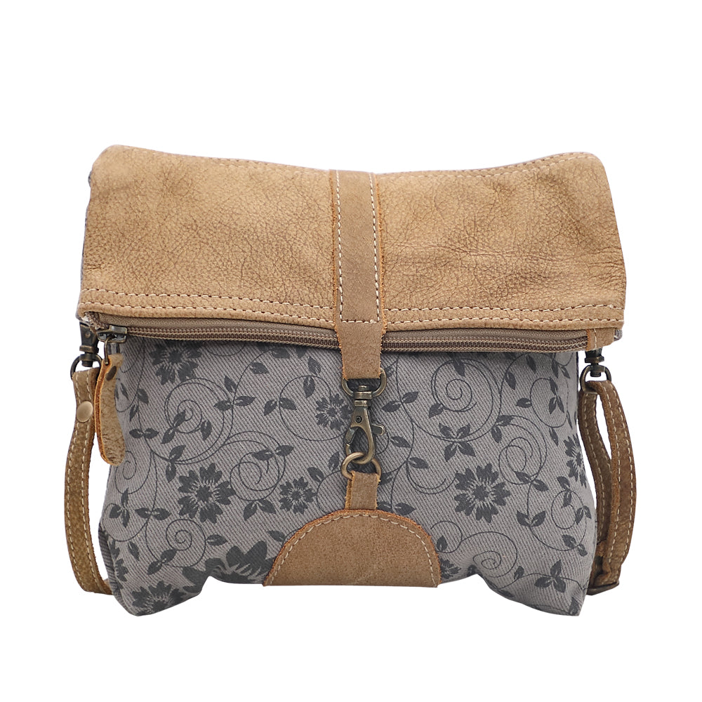 Teal And Tan Small & Cross Body Bag - MyraUSA