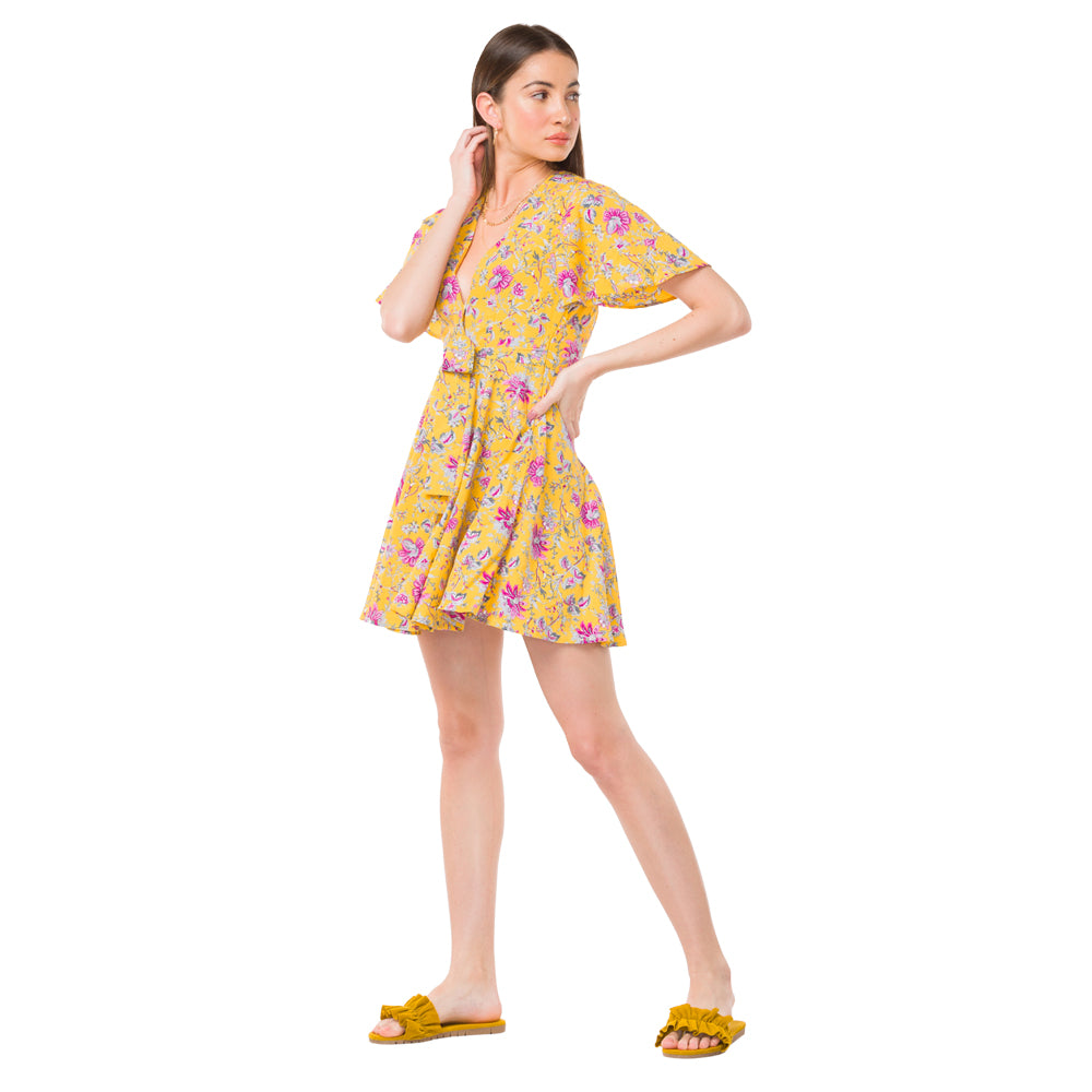 Flowery Extravaganza Dress - MyraUSA