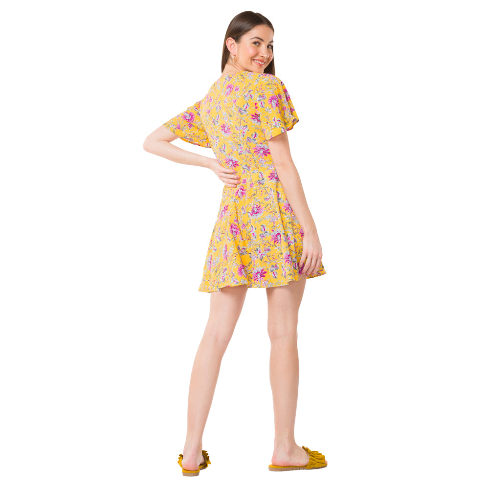 Flowery Extravaganza Dress - MyraUSA