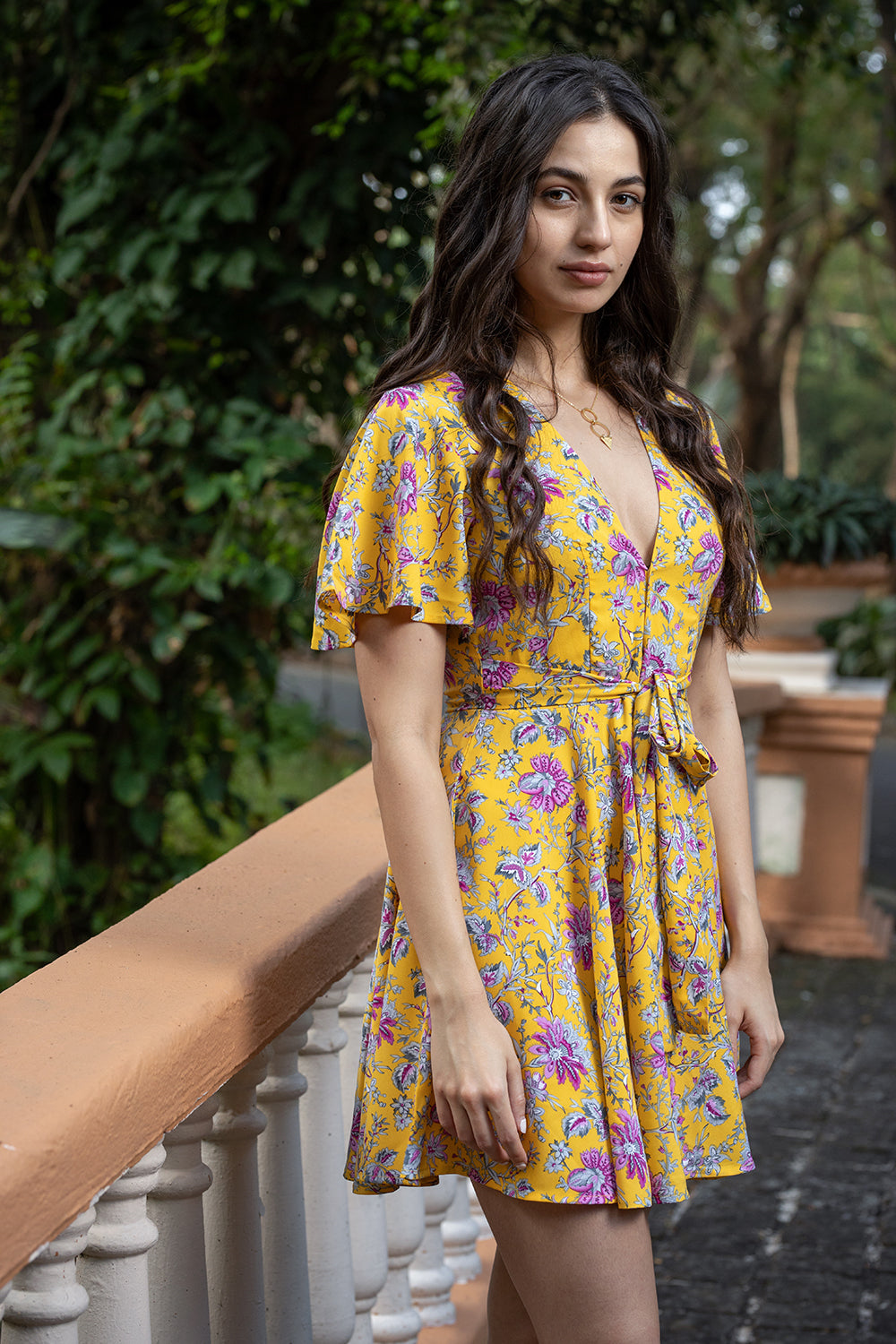 Flowery Extravaganza Dress - MyraUSA