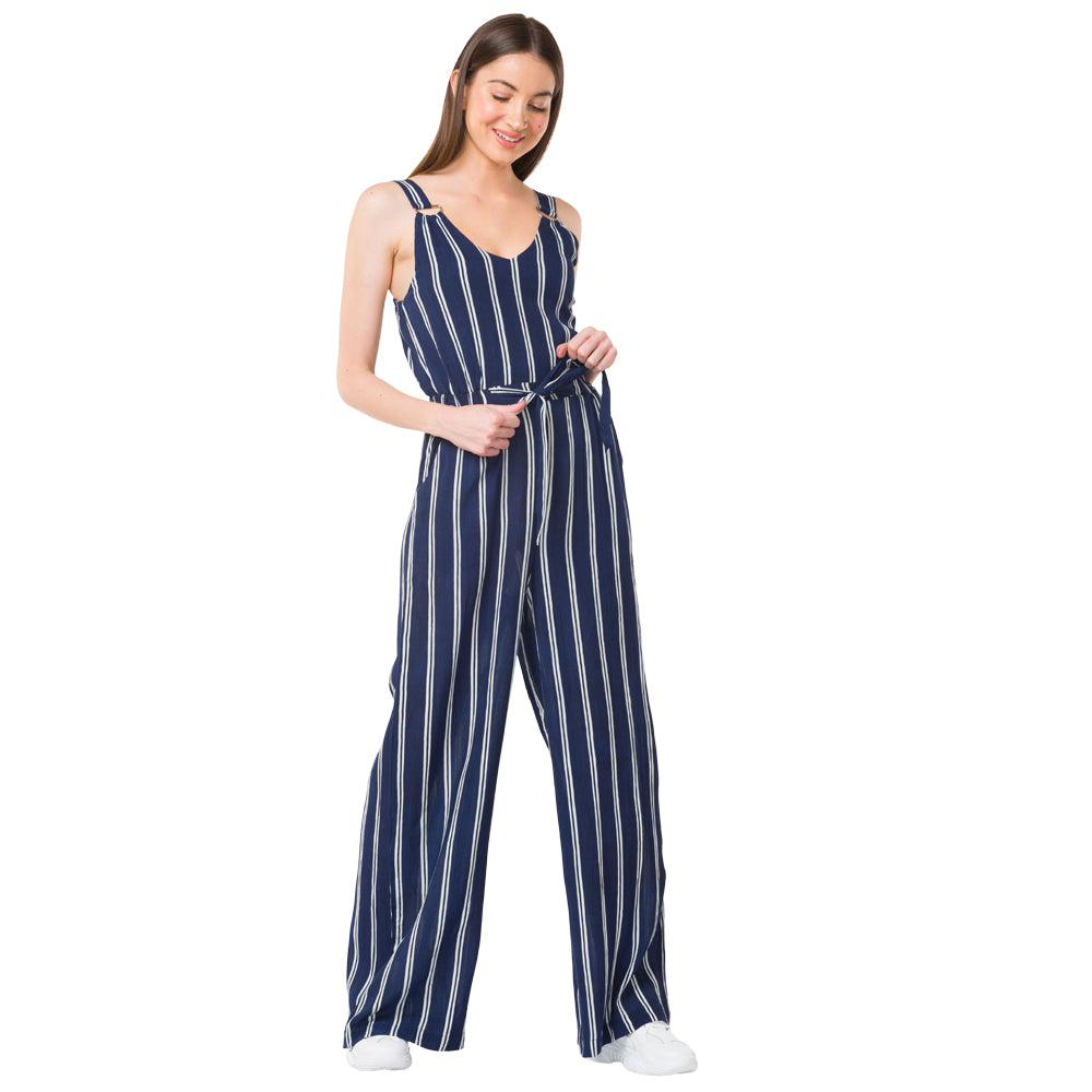Strappy Strippy Jumpsuit - MyraUSA